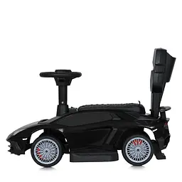 Дитячий електромобіль-толокар 2 в 1 Bambi M 5777EBL-2 до 23 кг - мініатюра 4