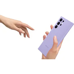 Силіконовий чохол Samsung Silicone Cover для Samsung Galaxy S22 Ultra (S908) Lavender EF-PS908TVEGRU - мініатюра 10