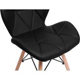 Комплект стільців GT Racer X-D27 Black (4 шт) - мініатюра 6