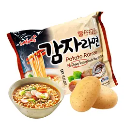 Локшина швидкого приготування Samyang Buldak Potato Ramen 120г - мініатюра 2