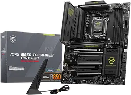 Материнська плата MSI B850 MAG Tomahawk Max Wi-Fi Socket AM5 (MAG B850 TOMAHAWK MAX WIFI) Б/В