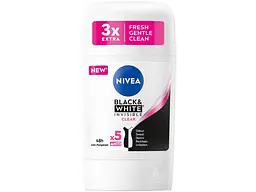 Антипреспірант твердий NIVEA 50мл Black&amp; White Invisible