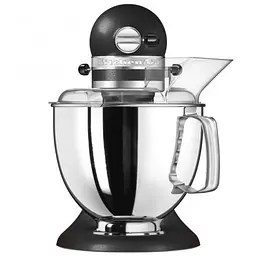 Кухонна машина KitchenAid Artisan 4,8 л 5KSM175PSEOB з відкидним блоком чорний - мініатюра 2