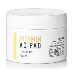 Пілінг-диски для очищення шкіри обличчя 35 шт A'pieu Vitamin AC Pad