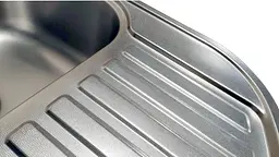 Кухонна мийка Romzha Vayorika 1.0C Textura RO43427, Сірий - мініатюра 3