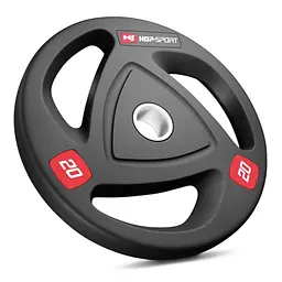 Набір олімпійський Hop-Sport PRO 145кг з грифом 165см - мініатюра 6