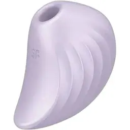 Вакуумний кліторальний стимулятор із вібрацією Satisfyer Pearl Diver Фіолетовий