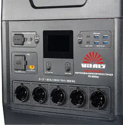 Портативна акумуляторна станція Vitals Professional PS 3600qc (217493) - мініатюра 10