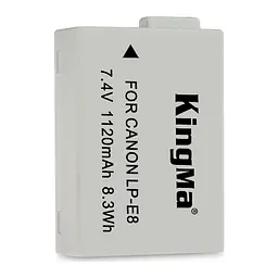Акумулятор для Canon LP-E8 (KingMa) 1120 mAh