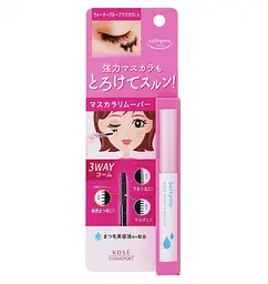 Японський засіб для зняття туші Softymo Super Mascara Remover, 6,5 мл - мініатюра 3