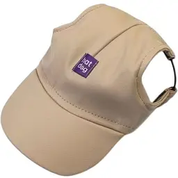 Кепка Hat-Dog 5/XL екошкіра бежева з регульованою затяжкою 239