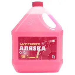 Антифриз Аляsка -40 G12 червоний 5 л (5527)