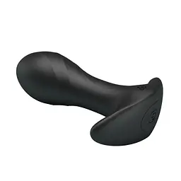 Анальна пробка - Pretty Love Anal Plug Massager Black - мініатюра 5