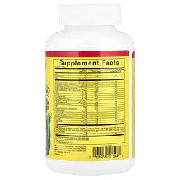 Мультивітаміни для дітей Natural Factors Big Friends Multi-Vitamin & Minerals, 60 жувальних таблеток - мініатюра 2