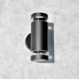 Вуличний світильник Goldlux 323996 Rino GU10 2x10W IP54 BK - мініатюра 3