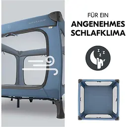 Дитячий манеж Hauck Sleep N Play SQ Dark Blue - мініатюра 5