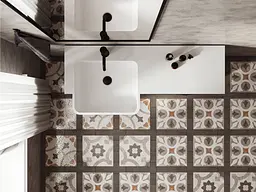 Умивальник Miraggio FONTANA L (0000518) Miramarble, Глянцевий, Накладний/Врізний, Білий - мініатюра 5