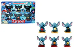 Набір ігрових фігурок Стіч Anime Characters Series Stitch ZS.222-106, 6 штук, коробка р.30,5x6x20,5см