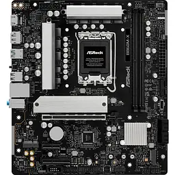 Материнська плата AsRock B860M-X (1851/B860, 2xDDR5, PCIex16, HDMI/DP, 4xSATA, 2xM.2, 2.5Glan, 7.1ch, mATX) - мініатюра 6