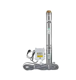 Насос свердловинний відцентровий Taifu 4STM 4/6+20M Н=44 м, Q=6 м3, P=370 Вт, кабель 20 м +пульт (TF3389)