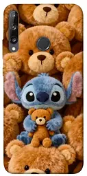 TPU чохол Demsky Stitch teddy bears для Huawei P40 Lite E / Y7p (2020)