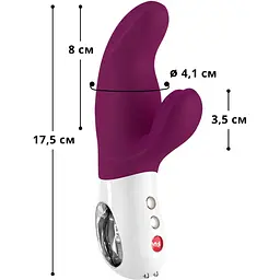 Вібратор-кролик Fun Factory Miss BI - мініатюра 2