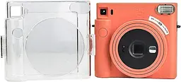 Фотоальбом для Fujifilm Instax Square на 80 фото, помаранчевий + Чохол Fujifilm Instax Square SQ1 Прозорий В Подарунок - мініатюра 6