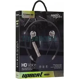 Bluetooth-гарнітура Gelius Ultra Upbeat Stereo GL-HB-008U чорна - мініатюра 3