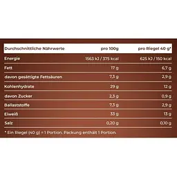 Протеїновий батончик IronMaxx Lava Bar Печиво & крем 40 г - мініатюра 5