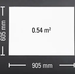 Обігрівач інфрачервоний панельний Trotec TIH 500 S 905x605 mm 580W White (1410003012) - мініатюра 5