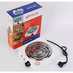 Плита електрична однокомфоркова спіральна електроплита настільна Hot Plate JX-1010B 1000W - мініатюра 2