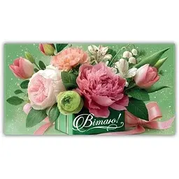 Конверт для грошей 0165 Різнокольоровий
