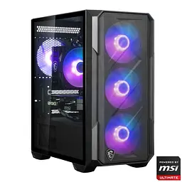 Комп'ютер Dragon Lucky Shadow Powered_by MSI (RTX 5070 TI+R7 7700) Black / AMD Ryzen 7 7700 (3.8-5.3), 8 ядер / NVIDIA GeForce RTX 5070 Ti / 32 ГБ (DDR5) / 1024 ГБ (SSD)