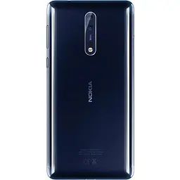 Смартфон Nokia 8 4/64GB Polished Blue (Global) REFURBISHED - мініатюра 2