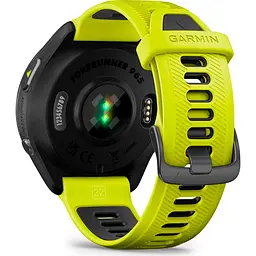 Смарт-годинник Garmin Forerunner 965 Titanium Bezel with Black Case and and Yellow/Black Silicone Band (010-02809-02/12) [89361] - мініатюра 4