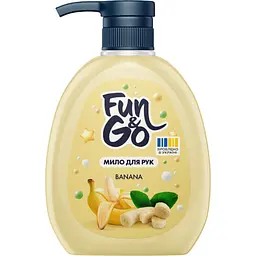 Рідке мило Fun&Go Banana 300 мл (4820204701789) - мініатюра 1