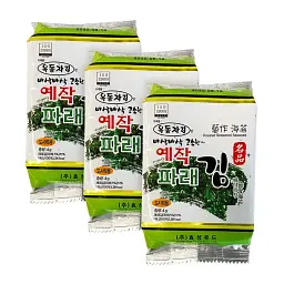 Чіпси норі Hyosung Food Co Ye-Jak Green laver 4г - мініатюра 2