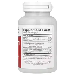 Травні ферменти Protocol for Life Balance Enzymes-HCI 120 капсул - мініатюра 2