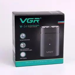 Бритва акумуляторна роторна портативна VGR V-341 - мініатюра 7