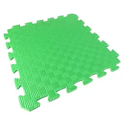 Мат-пазл (ластівчин хвіст) Sanstore EVA 50 x 50 x 1 см зелений 2172759216