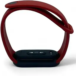 Силіконовий ремінець BeCover для Xiaomi Mi Smart Band 9 Dark Red (711943) - мініатюра 2