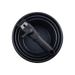 Ківш Bergner Click & cook, набір зі знімною ручкою 1.5/2.1/3 л, 4 предмети (BG-32293-MM) - мініатюра 2