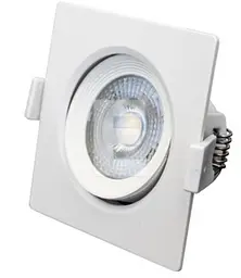 Світильник точковий Bemko ALIS LED 6 Вт 4000 K 520 Лм IP40 квадратный поворотный (C70-DLA-AS-064-WH)
