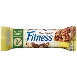 Злаковий батончик Fitness Choco Banana зі шматочками шоколаду та банана 23.5 г