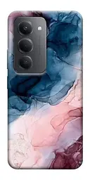 Чохол Demsky Рожево-блакитні розводи для Xiaomi Redmi 15 (Global)