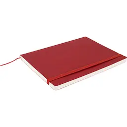 Книга записна Axent Partner Soft L клітинка 190x250 мм 96 аркушів червона (8615-06-A) - мініатюра 3