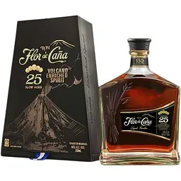 Ром Flor de Cana 25 y.o. 40% 0.7 л у подарунковій упаковці - мініатюра 1