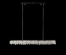 Люстра кришталева LED Splendid Ray L33038/850x50/1, 54W, хром/білий, сучасний стиль для дому