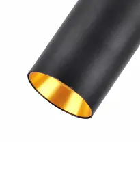 Підвісний світильник, люстра Goldlux 326171 Maribel GU10 4x10W IP20 Чорний - мініатюра 3