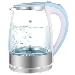Електричний чайник XPRO MG-07 зі скляним корпусом Blue (MER-14808_414) - мініатюра 2